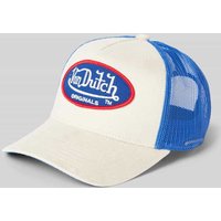 Von Dutch Trucker Cap mit Label-Patch Modell 'BOSTON' in Blau, Größe 1 Von Dutch Trucker Cap mit Label-Patch Modell 'BOSTON' in Blau, Größe 1 von Von Dutch