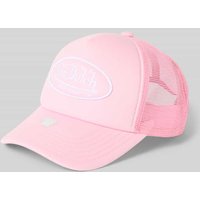 Von Dutch Trucker Cap mit Label-Patch Modell 'TAMPA' in Pink, Größe 1 von Von Dutch
