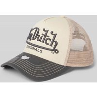 Von Dutch Trucker Cap mit Label-Stitching Modell 'RIVERSIDE' in Ecru, Größe 1 Von Dutch Trucker Cap mit Label-Stitching Modell 'RIVERSIDE' in Ecru, Größe 1 von Von Dutch