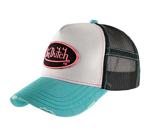 Von Dutch - Baseballcap Damen Summer Filet - Turquoise von Von Dutch