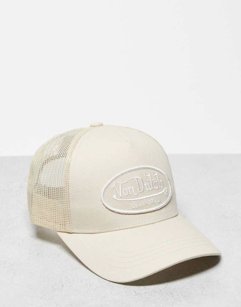 Von Dutch - Trucker-Kappe in Beige-Neutral von Von Dutch