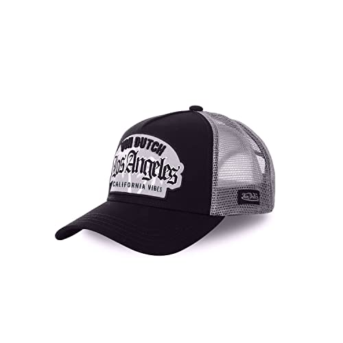 Von Dutch Unisex Motiv Trucker Cap Black/Grey One Size von Von Dutch