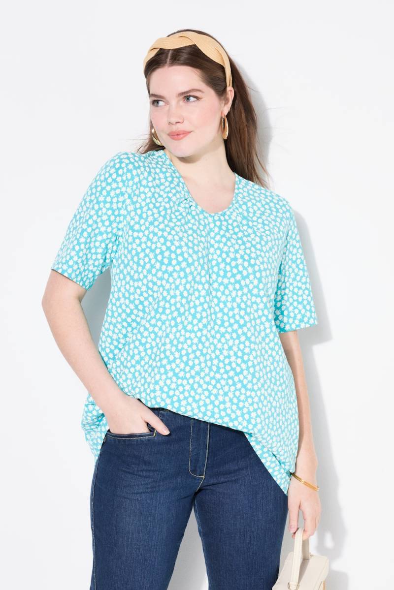 Große Größen T-Shirt, Damen, türkis, Größe: 54/56, Baumwolle, Ulla Popken Große Größen T-Shirt, Damen, türkis, Größe: 54/56, Baumwolle, Ulla Popken von Von Landen