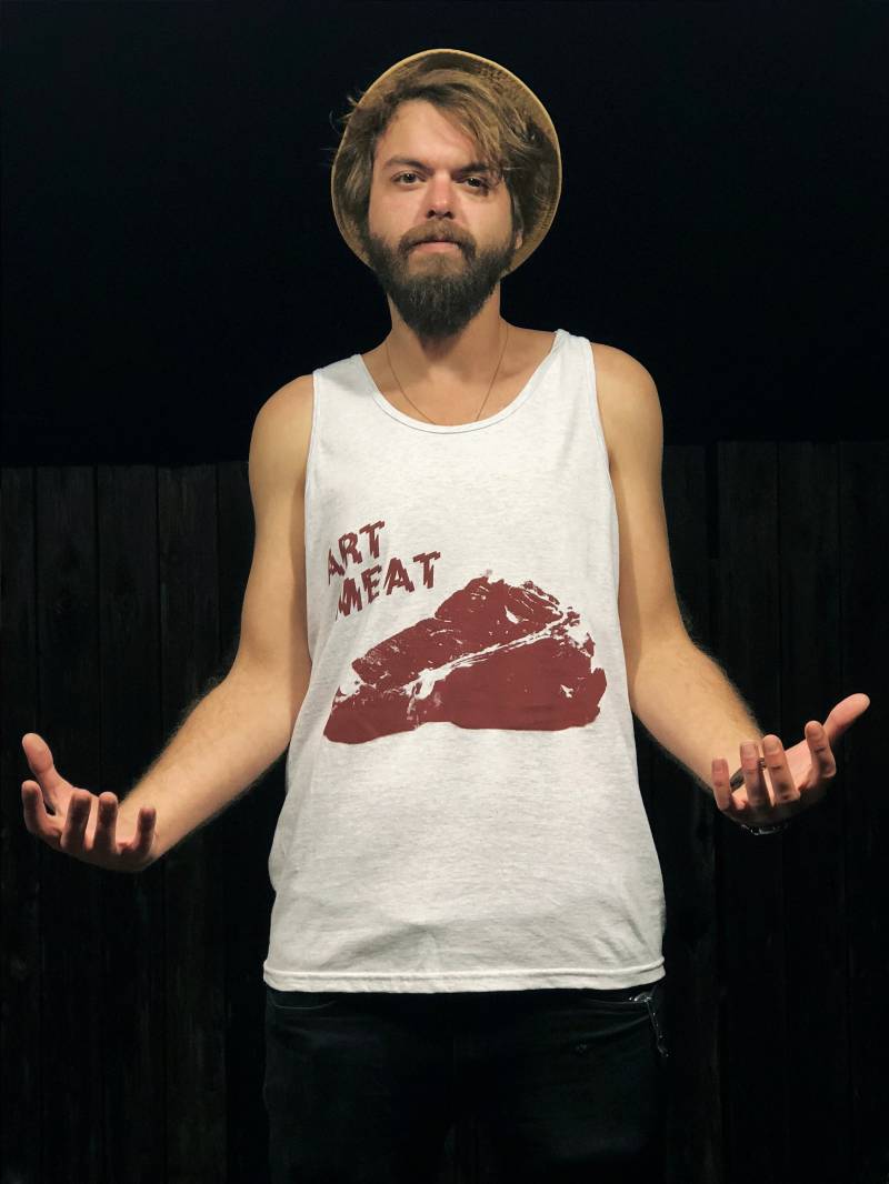 Art Meat Siebdruck Tank Art Meat Siebdruck Tank von VonBrutonPrintshop