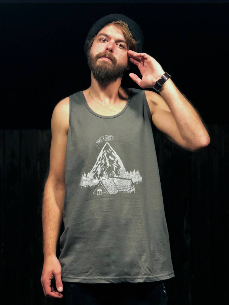 Machen Sie Eine Wanderung Siebdruck Tank Top Machen Sie Eine Wanderung Siebdruck Tank Top von VonBrutonPrintshop