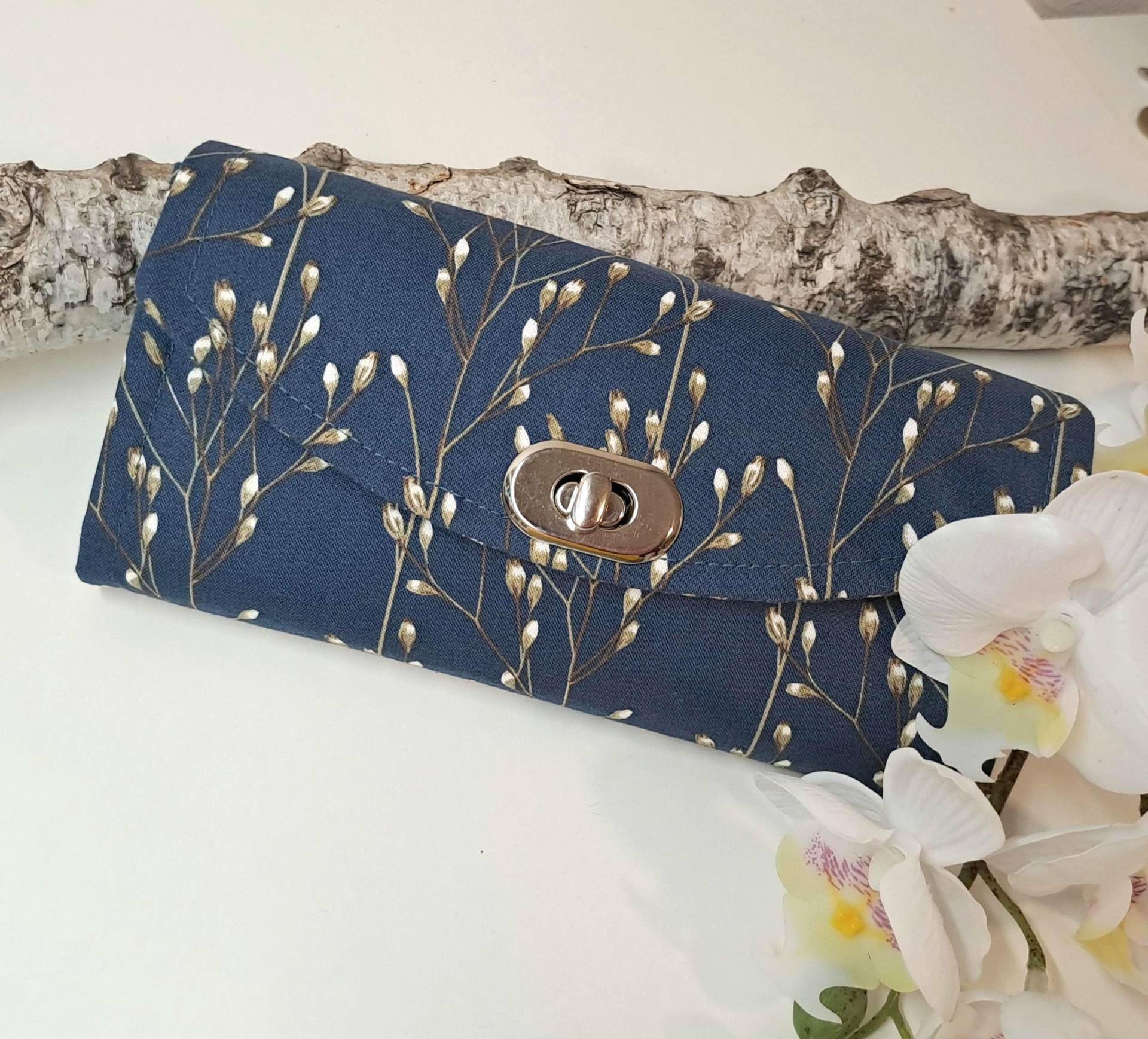 Damengeldbörse Großes Portemonnaie Geldbeutel Brieftasche Große Geldbörse Geldgeschenk Geschenk Frau Freundin Weihnachtsgeschenk Anfertigung von VonDerNaehDreschern