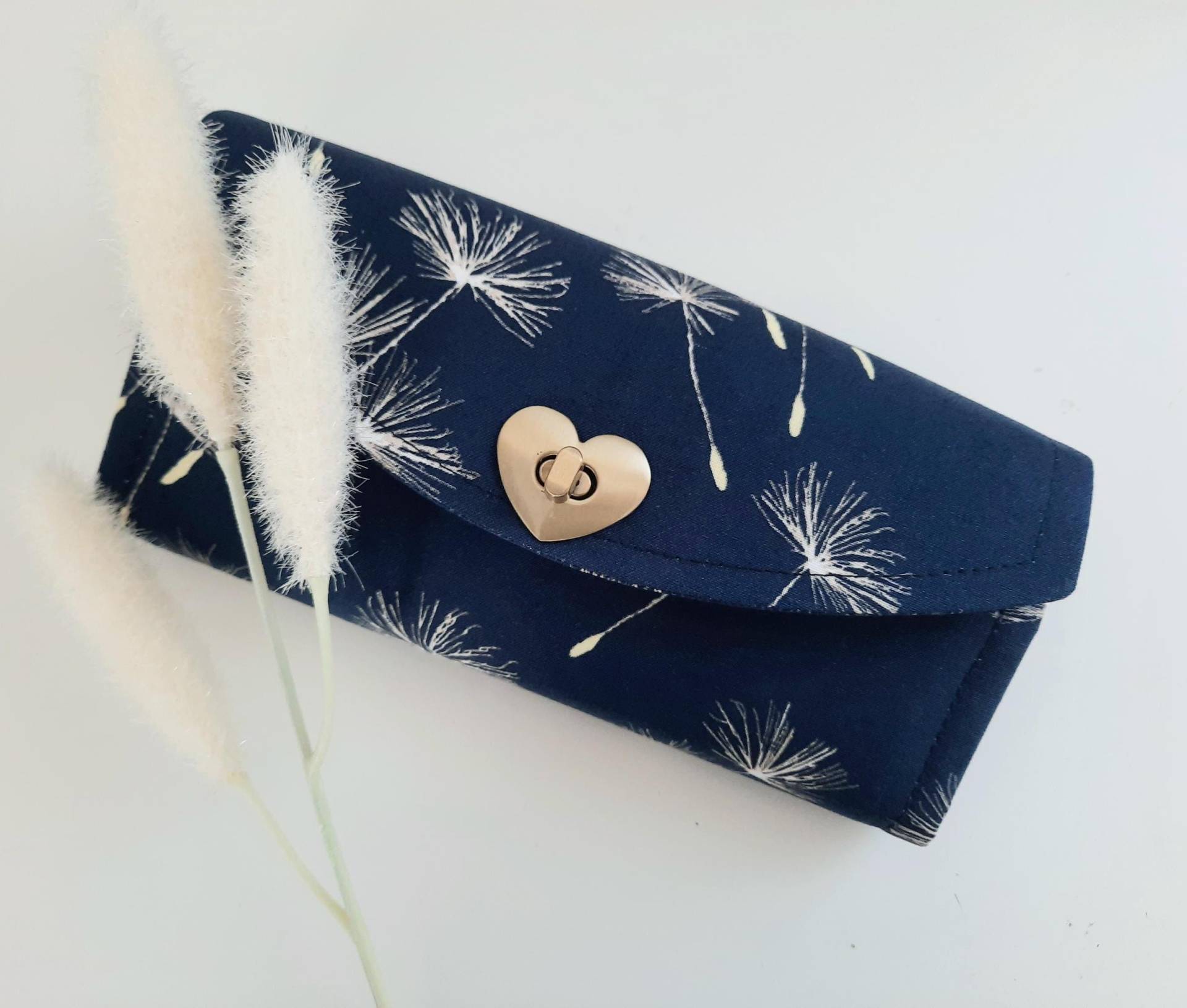 Große Geldbörse Portemonnaie Geldbeutel Damen Brieftasche Geldgeschenk Valentinstag Anfertigung Floral von VonDerNaehDreschern