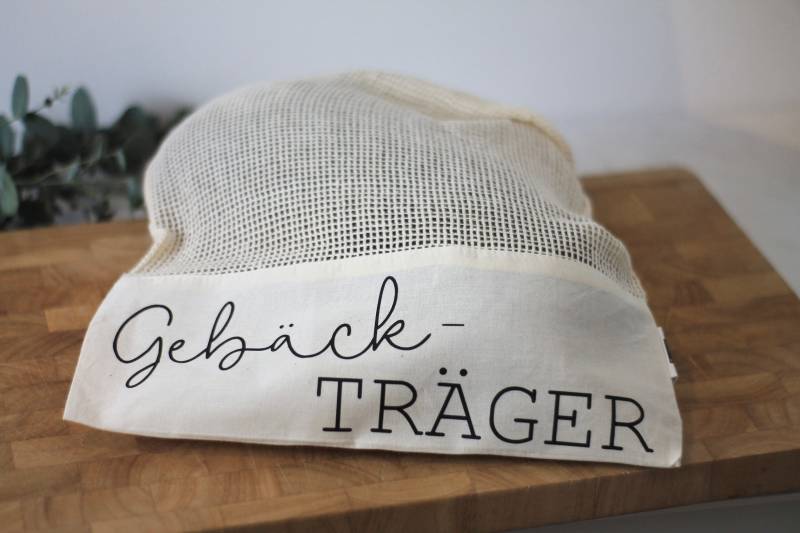 Nachhaltige Brottasche/Einkaufstasche Bäcker von VonmirZudirAtelier