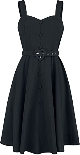 Voodoo Vixen Frenchie Flare Halter Dress Frauen Kurzes Kleid schwarz M von Voodoo Vixen