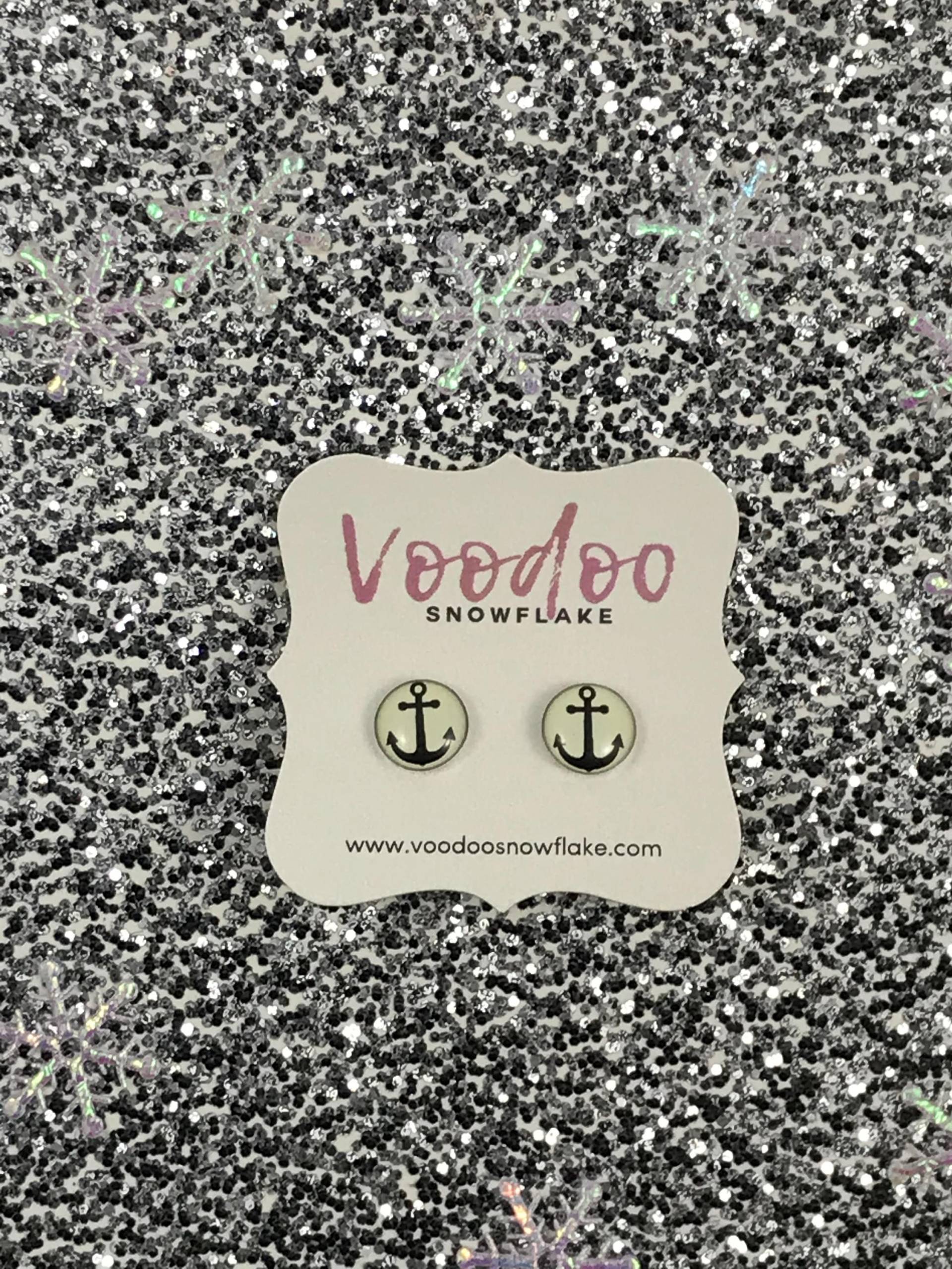 Don't Sink Anker Knopf Ohrringe von VoodooSnowflake