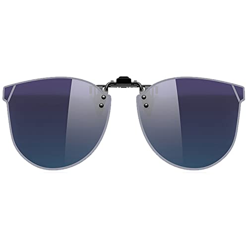 Damen Sonnenbrille Sonnenbrille, Stilvolles Vintage Sonnenbrille Zum Aufstecken mit UV400 Schutz, Mode Clip on Sonnenbrille Geeignet für Frauen und Männer C2 von Voolga