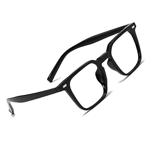 Voolga Blaulichtfilter Brille Damen Strahlenschutz Ohne Stärke Blaulichtfilter Brille Anti Müdigkeit Für Computer/Smartphones/Tablets Brille mit Federscharnier C1 von Voolga