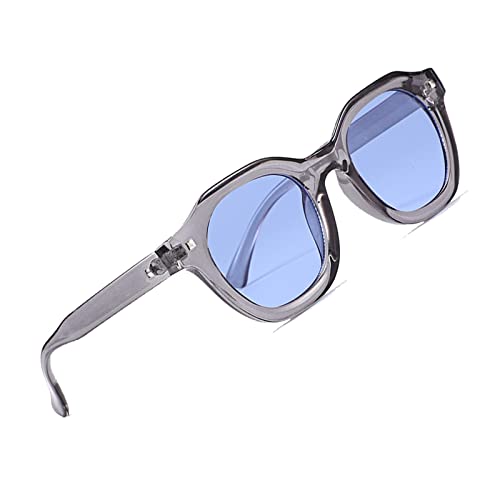 Voolga Blaulichtfilter Brille Klare Linse Brille Entspiegelt für PC Handy und Fernseher Fake Brille Herren Damen Unisex C3 von Voolga