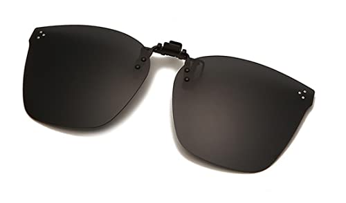 Voolga Polarisierte Sonnenbrille Clip Blendschutz UV400 Brillen-gute Clip-Stil Sonnenbrille für Myopie Brille für Männer Frauen Freien/Fahren/Angeln von Voolga