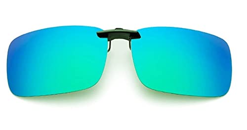 Voolga Sonnenbrille Clip Für Brillenträger, Sonnenbrille Aufsatz Polarisationsbrille Clip mit Brillen-Etui - geeignet für Frauen und Männer von Voolga