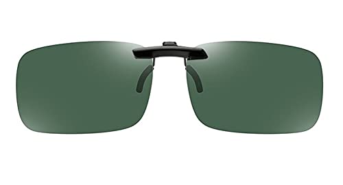 Voolga Sonnenbrille Clip Für Brillenträger, Sonnenbrille Aufsatz Polarisationsbrille Clip mit Brillen-Etui - geeignet für Frauen und Männer von Voolga