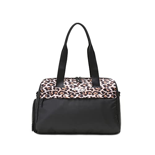 Vooray Trainer Duffel - 42 cm./ 25L Sporttasche mit Schuhfach und trockenes Fach (Cheetah) von Vooray