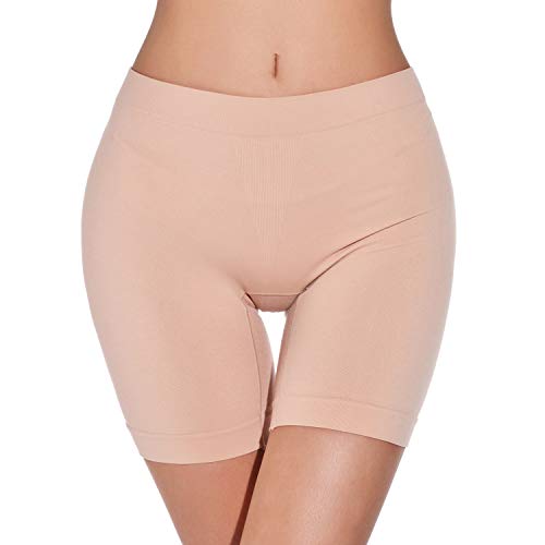 Voqeen Damen Unterhosen Anti-Chafing Hohe Taille Leggings Sicherheits Shorts Miederhosen Atmungsaktive Nahtlose von Voqeen