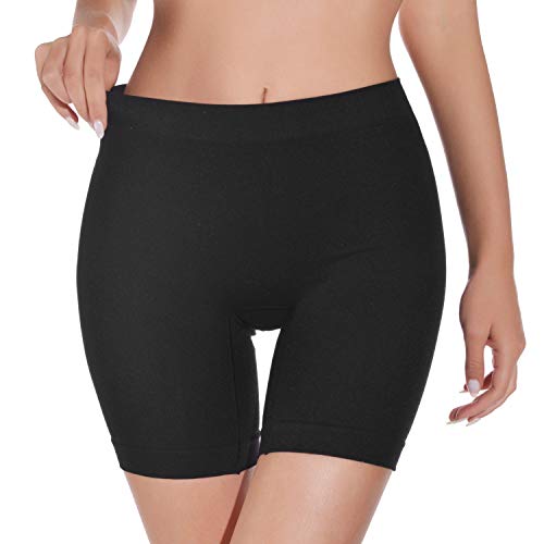 Voqeen Damen Unterhosen Anti-Chafing Hohe Taille Leggings Sicherheits Shorts Miederhosen Atmungsaktive Nahtlose von Voqeen