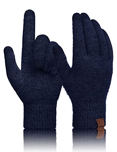 Voqeen Handschuhe Damen Herren Winter Fleece Warme Stretch Strickhandschuhe Touchscreen Winterhandschuhe Outdoor Sport Camping Wandern Arbeit Voqeen Handschuhe Damen Herren Winter Fleece Warme Stretch Strickhandschuhe Touchscreen Winterhandschuhe Outdoor Sport Camping Wandern Arbeit von Voqeen
