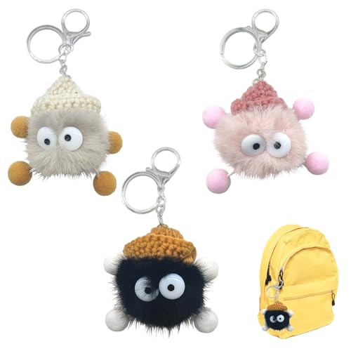 Vordpe 3 Stück Schlüsselanhänger Plüsch Niedlich Weicher, Schlüsselanhänger Auto, Cartoon Schlüsselanhänger Keychain, Keychain Cute, für Schulranzen Dekoration Anhänger Vordpe 3 Stück Schlüsselanhänger Plüsch Niedlich Weicher, Schlüsselanhänger Auto, Cartoon Schlüsselanhänger Keychain, Keychain Cute, für Schulranzen Dekoration Anhänger von Vordpe