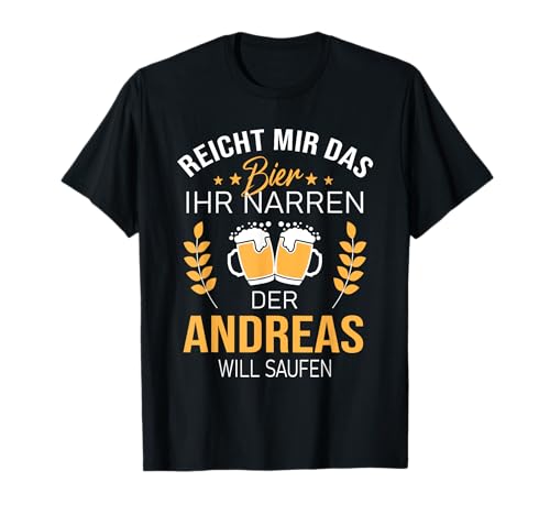 Herren Andreas Name Geschenk-Idee Geburtstag Lustiger Spruch T-Shirt Herren Andreas Name Geschenk-Idee Geburtstag Lustiger Spruch T-Shirt von Vorname Andreas Geschenk Namensgeschenk Spruch