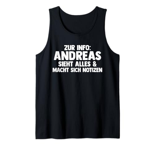 Herren Andreas Tank Top Herren Andreas Tank Top von Vorname Andreas