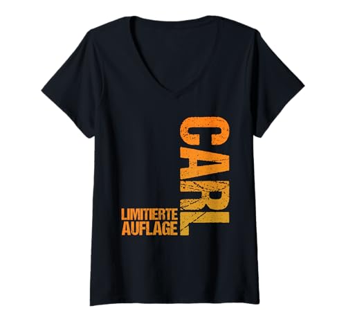 Damen Carl T-Shirt mit V-Ausschnitt Damen Carl T-Shirt mit V-Ausschnitt von Vorname Carl
