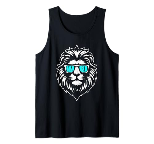 Herren Löwe Carl Tank Top von Vorname Carl