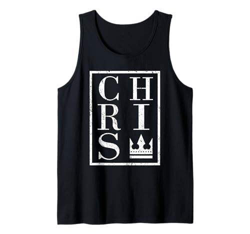 Herren Chris Christopher Christian Tank Top von Vorname Christian Christopher Chris