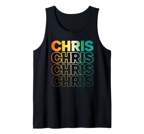 Herren Chris Christopher Christian Tank Top von Vorname Christian Christopher Chris