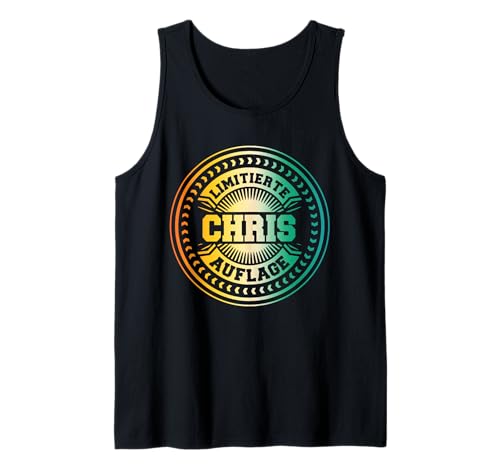 Herren Chris Christopher Christian Tank Top Herren Chris Christopher Christian Tank Top von Vorname Christian Christopher Chris