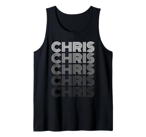 Herren Chris Christopher Christian Tank Top von Vorname Christian Christopher Chris