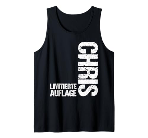 Herren Chris Christopher Christian Tank Top Herren Chris Christopher Christian Tank Top von Vorname Christian Christopher Chris
