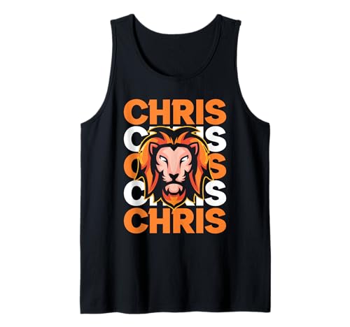 Herren Löwe Chris Christopher Christian Tank Top Herren Löwe Chris Christopher Christian Tank Top von Vorname Christian Christopher Chris