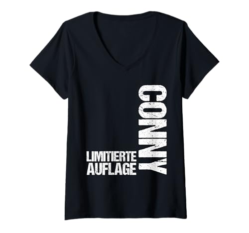 Damen Conny T-Shirt mit V-Ausschnitt Damen Conny T-Shirt mit V-Ausschnitt von Vorname Conny