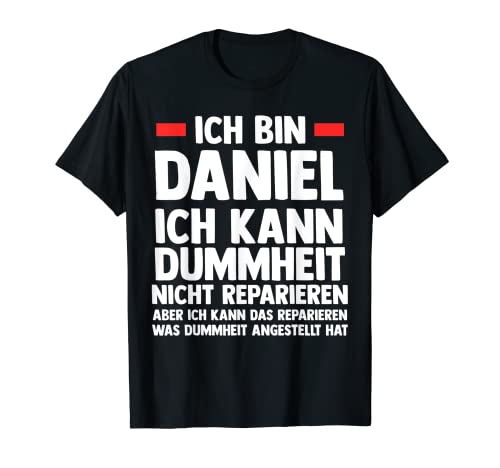 Herren Daniel T-Shirt Herren Daniel T-Shirt von Vorname Daniel