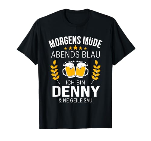 Herren Denny Name Geschenk-Idee Geburtstag Lustiger Spruch T-Shirt Herren Denny Name Geschenk-Idee Geburtstag Lustiger Spruch T-Shirt von Vorname Denny Geschenk Namensgeschenk Spruch