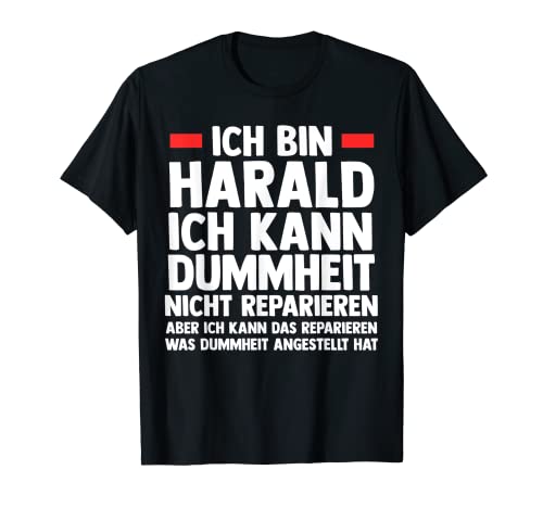 Herren Harald T-Shirt Herren Harald T-Shirt von Vorname Harald