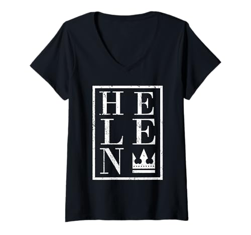 Damen Helen T-Shirt mit V-Ausschnitt Damen Helen T-Shirt mit V-Ausschnitt von Vorname Helen