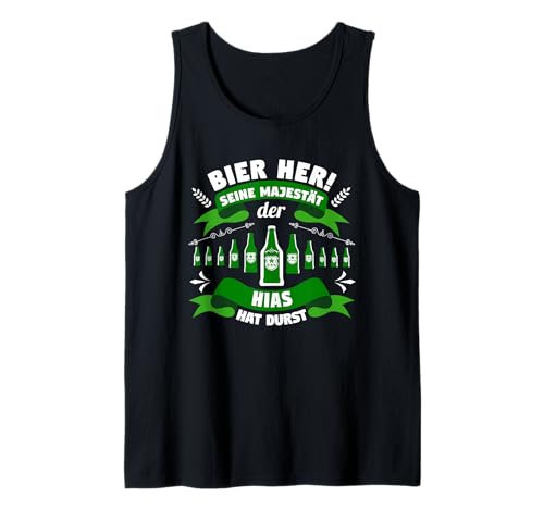 Herren Bier her Majestät Hias Tank Top Herren Bier her Majestät Hias Tank Top von Hias Geschenk
