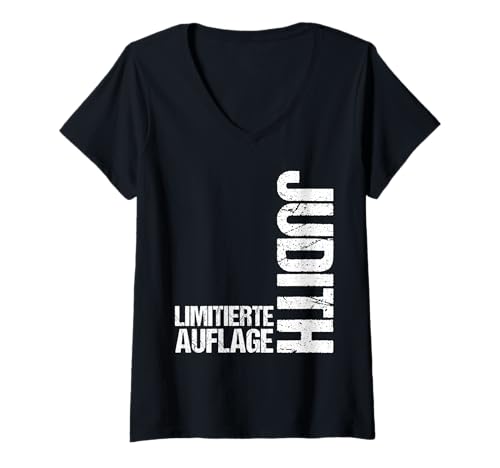 Damen Judith T-Shirt mit V-Ausschnitt Damen Judith T-Shirt mit V-Ausschnitt von Vorname Judith