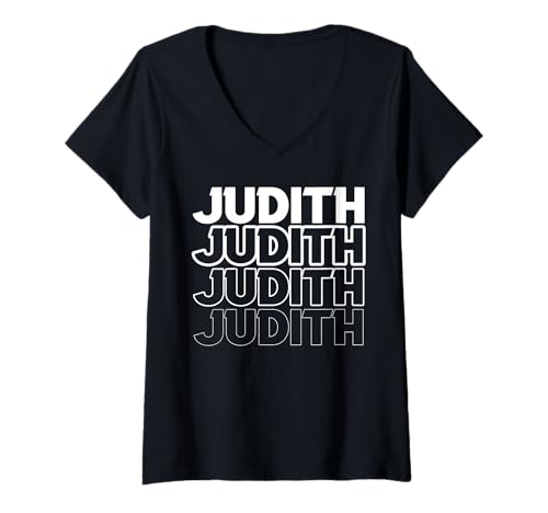 Damen Judith T-Shirt mit V-Ausschnitt Damen Judith T-Shirt mit V-Ausschnitt von Vorname Judith