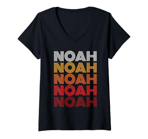Damen Noha T-Shirt mit V-Ausschnitt Damen Noha T-Shirt mit V-Ausschnitt von Vorname Noha