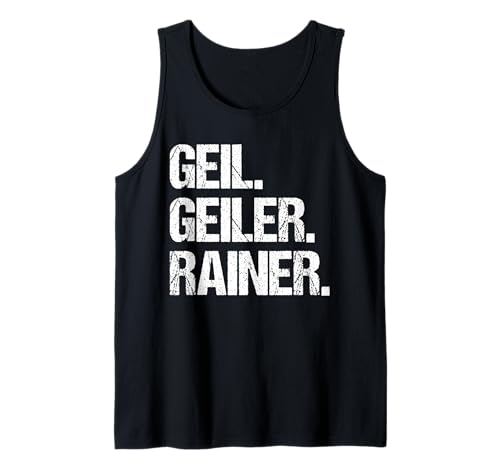 Herren Rainer Tank Top Herren Rainer Tank Top von Vorname Rainer