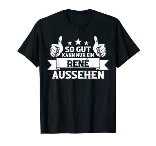 Herren Rene T-Shirt von Vorname Rene
