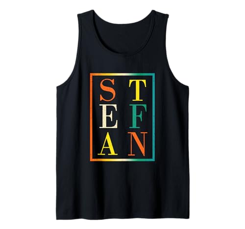 Herren Stefan Tank Top Herren Stefan Tank Top von Vorname Stefan