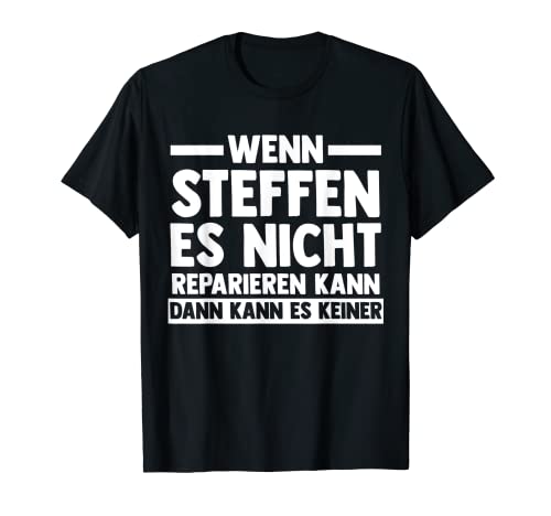 Herren Steffen T-Shirt Herren Steffen T-Shirt von Vorname Steffen