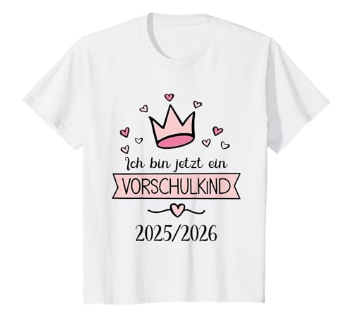 Kinder Vorschule Vorschulkind Beginn Vorschule 2025 2026 T-Shirt von Vorschulkind Verabschieden Kita Vorschulkind
