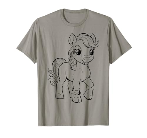 Hemd zum Bemalen Pferd Kinder, Kindergeburtstag Mädchen Weiß T-Shirt Hemd zum Bemalen Pferd Kinder, Kindergeburtstag Mädchen Weiß T-Shirt von Vorschulkind Weiße Hemd zum Bemalen für Kinder